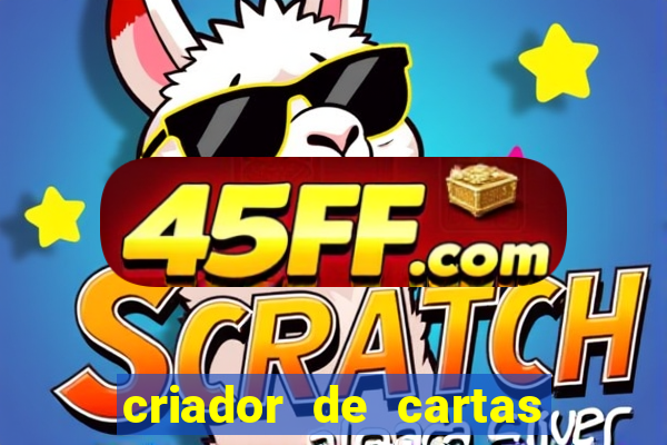 criador de cartas de pokemon